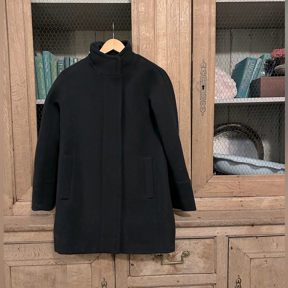NWT Jcrew Women’s black coat